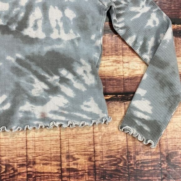 RELISTED So Kids Tie Dye Crop Top Long Sleeve - Picture 4 of 5